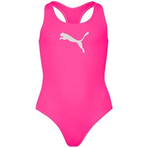 Puma Badedragt - Racerback - Uv50+ - Fluo Pink - Puma - 14 År (164) - Badetøj