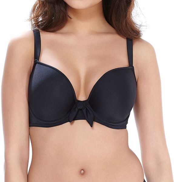 Freya Deco Swim Underwire Moulded Bikini Bra - Black * Kampagne *