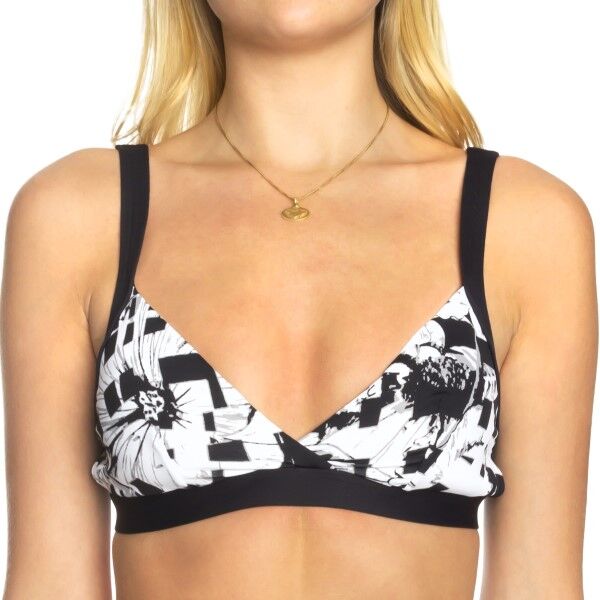 Sunseeker Monochromatic Pixel Cross Front Top - Black pattern-2 * Kampagne *