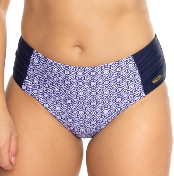 Damella Blue Mosaic Bikini Tai Brief - Navy-2 * Kampagne *