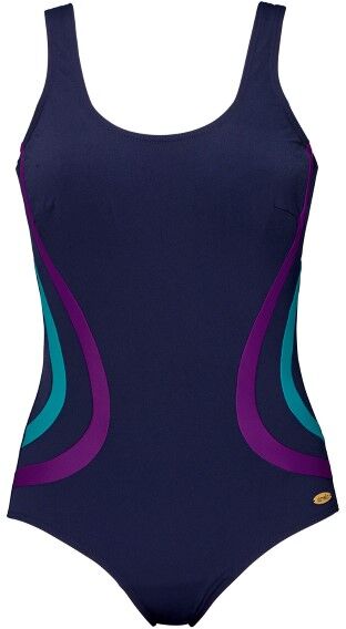 Damella Gloria Basic Chlorine Resistant Swimsuit - Darkblue * Kampagne *