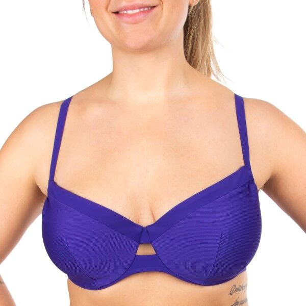 Chantelle Vibrant Covering Underwire Bikini Bra - Blue * Kampagne *