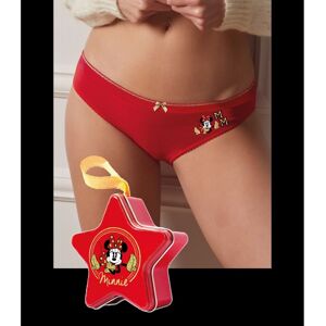 BRAGA Y CAJA METAL REGALO MUJER DISNEY 41470 P/S Rojo