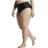 Adidas High-waist Plus Size Bikini Bottom Negro 3X Mujer