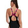 Speedo hyperboom splice muscleback bañador natación mujer Negro (32)