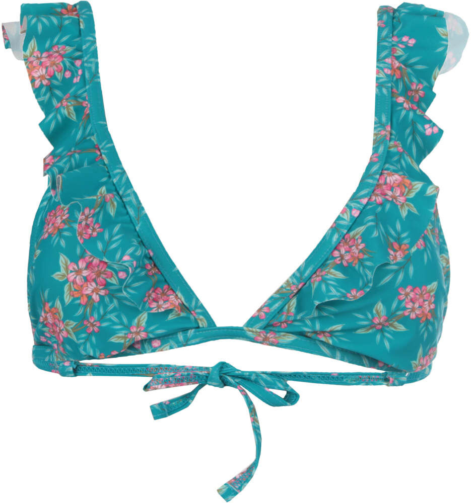 Seafor garden top volante parte de arriba bikini Verde (40)