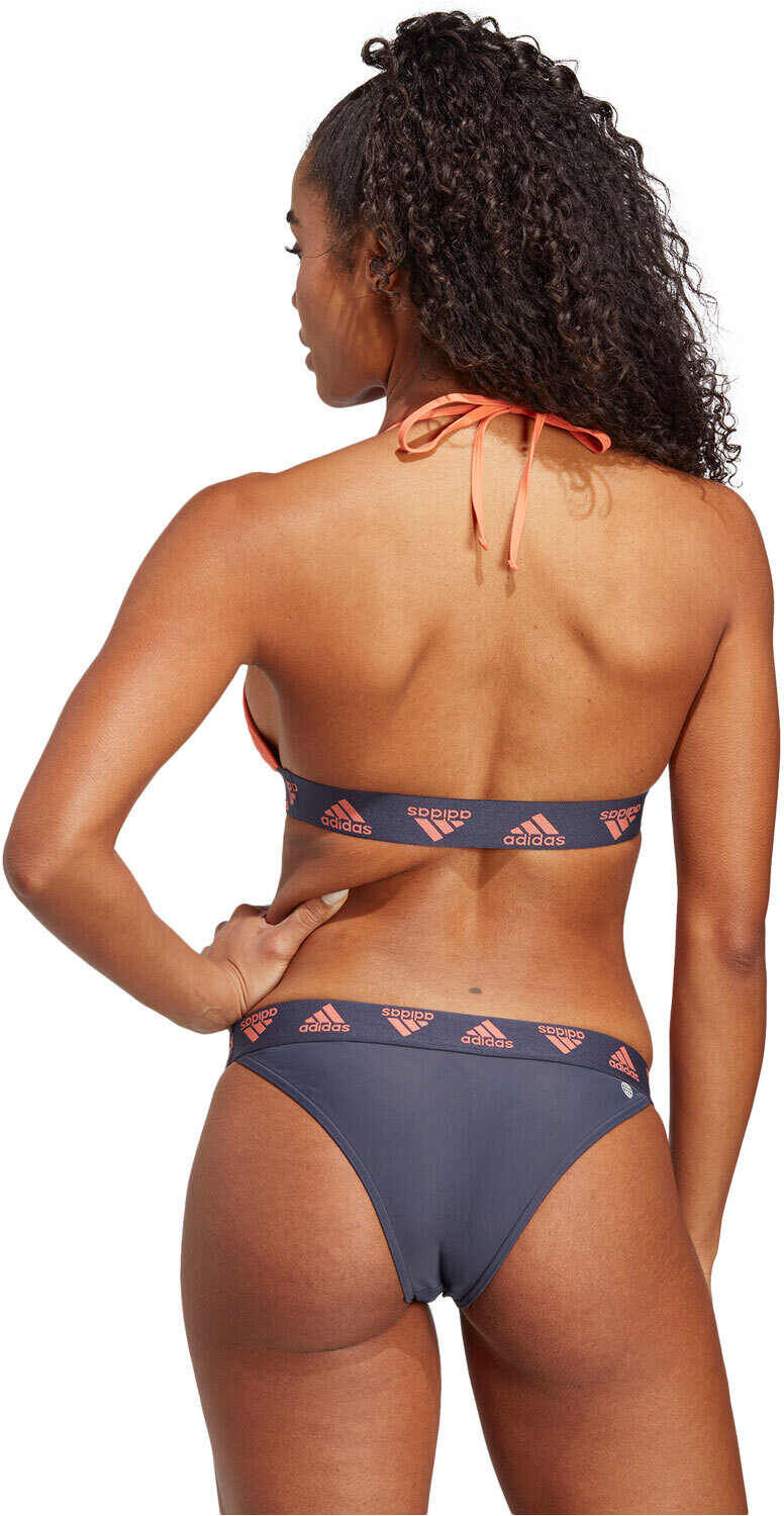 Adidas neckholder bañador natación mujer Naranja (XS)