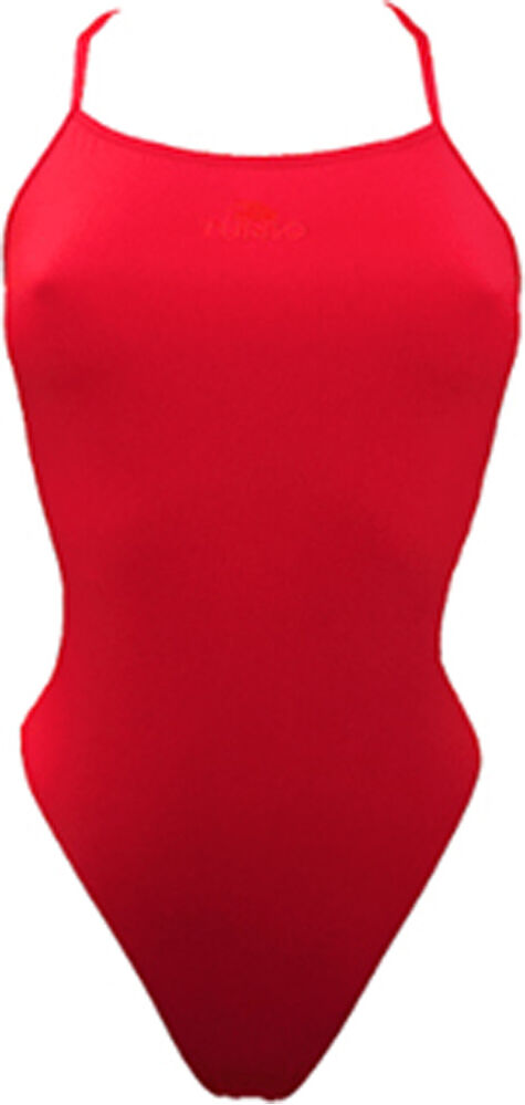 Turbo sirene bañador natación mujer Rojo (L)