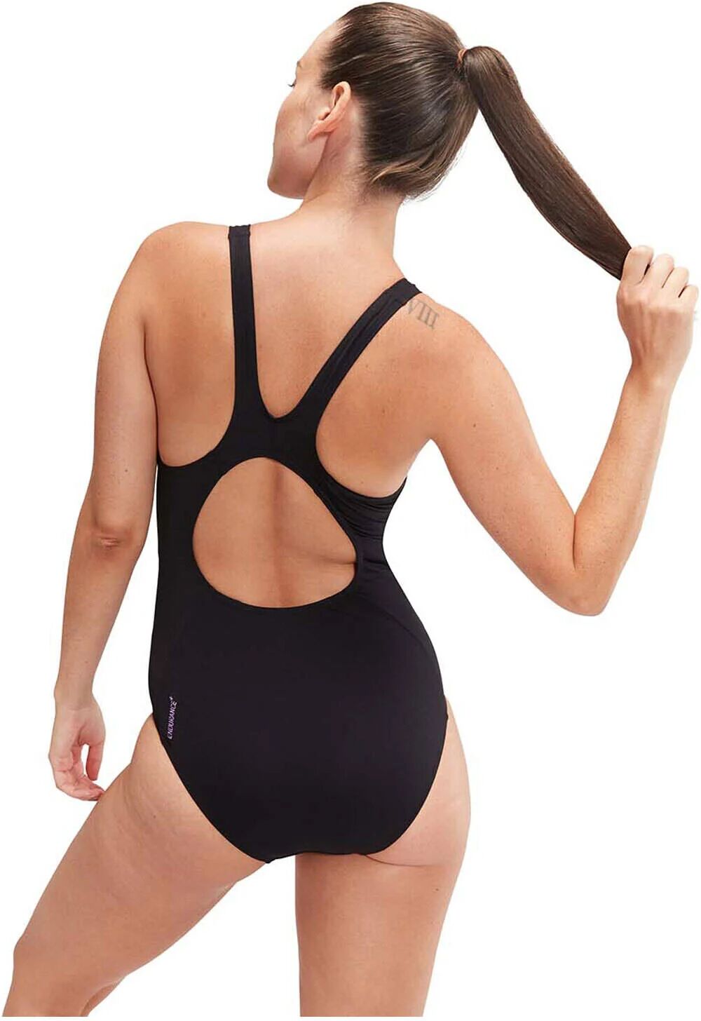 Speedo placement bañador natación mujer Azul (38)