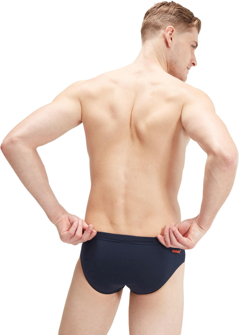 Speedo 7 cm tech panel brief bañador natación hombre Marino (42)