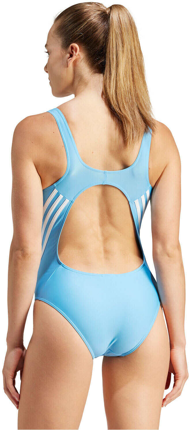 Adidas 3s swimsuit bañador natación mujer Azul (36)