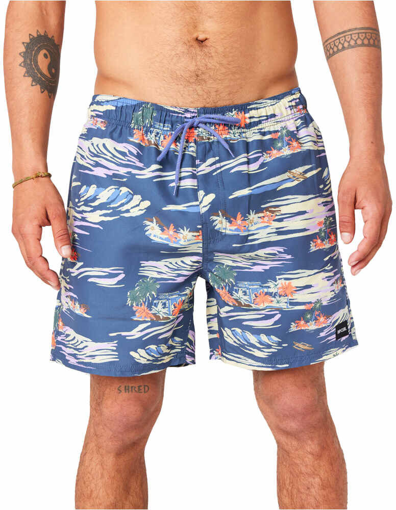 Rip Curl scenic bañador playa hombre Marino (S)