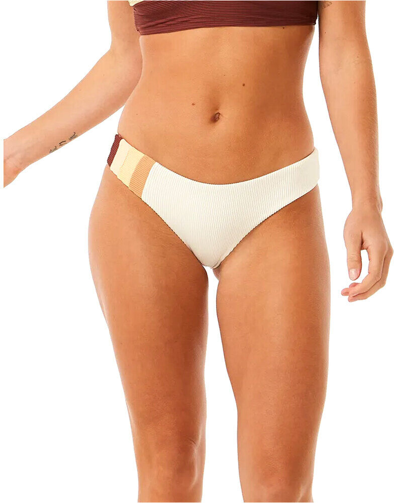 Rip Curl block party braga bikini Beige (M)