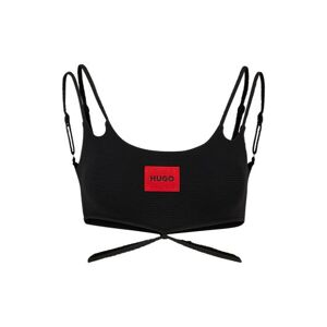 HUGO Structured-jersey bikini top with strap details