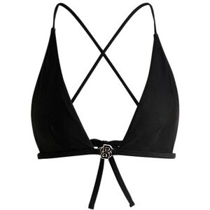 Boss Triangle bikini top with Double B monogram