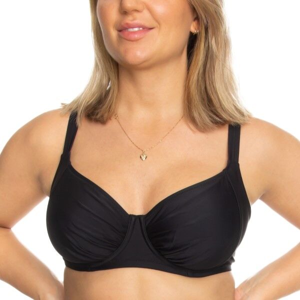 Damella Grace Basic Bikini Bra - Black  - Size: 32133 - Color: musta