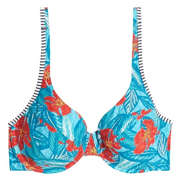 Esprit Zuma Beach Underwire - Floral * Kampanja *  - Size: 017EF1A046 - Color: kukikas