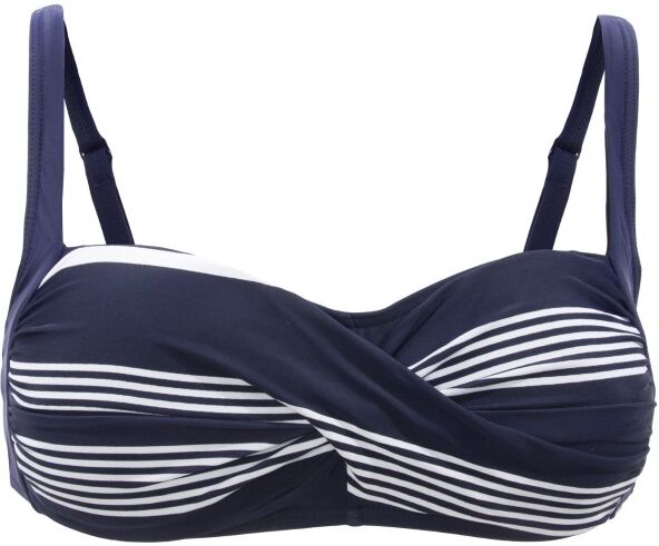 Missya Abigail Bikini Bandeau - White/Navy * Kampanja *  - Size: 13202 - Color: valk/laiv.sin