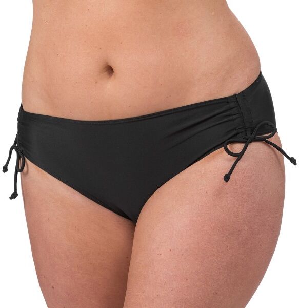 Trofé Trofe Mix Bikini Briefs With Lacing - Black  - Size: 82204 - Color: musta