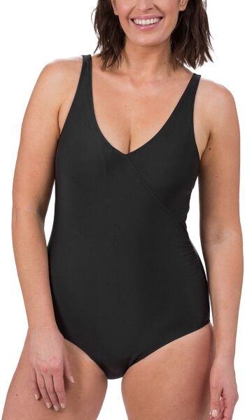 Trofé Trofe Swimsuit With Overlap - Black  - Size: 82141 - Color: musta