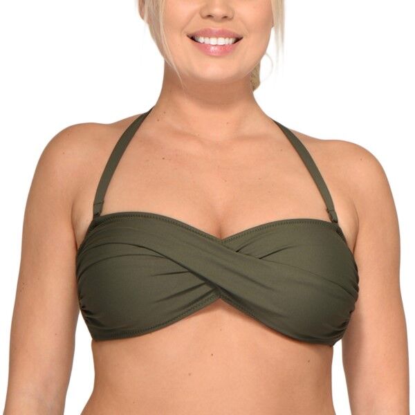 Saltabad Beatrice Bikini Bra - Militarygreen  - Size: STBT587 - Color: armeijanvihr.