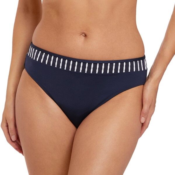 Fantasie San Remo Mid Rise Bikini Brief - Darkblue  - Size: FS6506 - Color: tummansin.