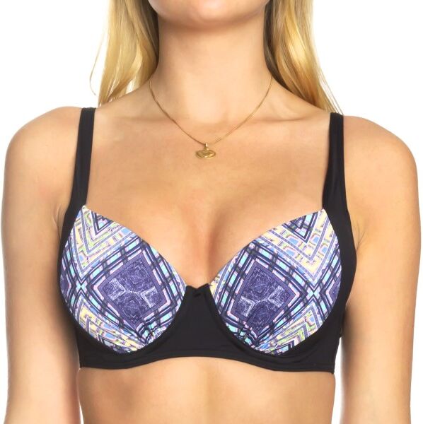 Sunseeker Tribe Attack Underwire Bikini Bra - Black pattern-2  - Size: 2201032 - Color: Musta kuviollinen