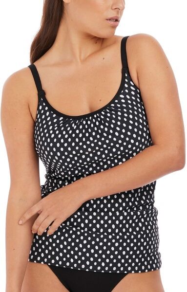 Fantasie Santa Monica Underwired Tankini - Black  - Size: FS6724 - Color: musta