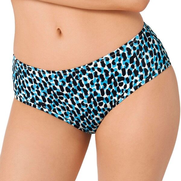 Sloggi Koh Tachai Bikini Brief - Black/Blue  - Size: 10207673 - Color: musta/sin