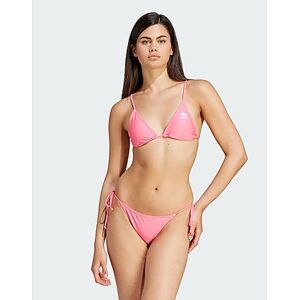 JD Sports adidas Originals Bikini triangle Adicolor - Lucid Pink / White, Lucid Pink / White - Publicité