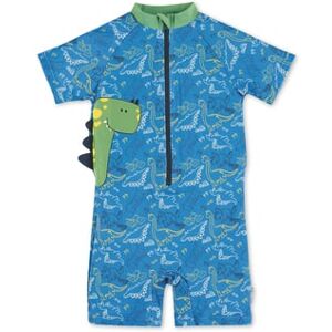 Sterntaler Maillot de bain enfant 1 pièce dinosaure bleu