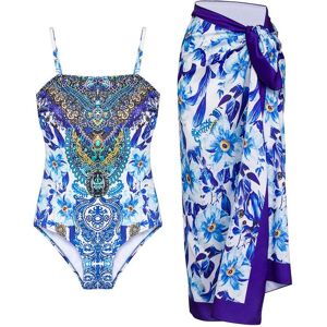 NEW WOMEN FASHION Women's Fashion New Swimsuit Pareo Starplez Swimsuit - Publicité