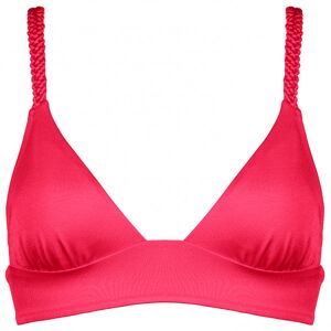 - Women's Makramé Love Bikini Top 7039 - Haut de maillot taille 36 - Cup: C, rose/rouge