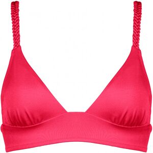 - Women's Makramé Love Bikini Top 7039 - Haut de maillot taille 40 - Cup: C, rose/rouge