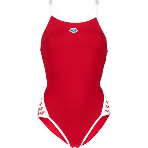 Maillot de bain 1 pièce femme Arena Icons Super Fly Rouge - Publicité