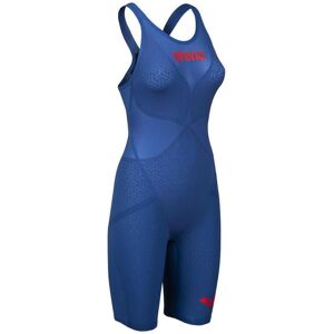 Combinaison de natation femme Arena Powerskin Carbon Glide Ob Bleu - Publicité