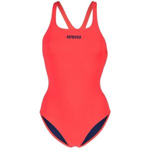 Maillot de bain 1 pièce femme Arena Team Pro Solid Rouge - Publicité