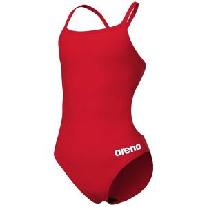 Maillot de bain 1 pièce fille Arena Team Challenge Solid Rouge - Publicité