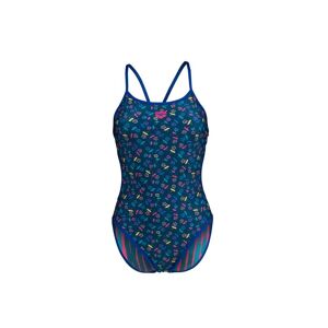 Maillot de bain 1 pièce reversible femme Arena Bleu - Publicité