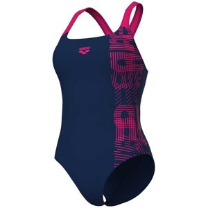 Maillot de bain 1 pièce femme Arena Control Pro Bleu - Publicité