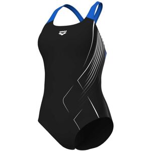 Maillot de bain 1 pièce femme Arena Pro Bac Noir - Publicité