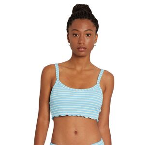 Next In Line Crop Bikini Top Bleu XS Femme Bleu XS female