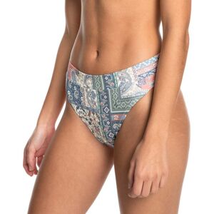 Classic Hi Waist Band Aop Bikini Bottom Bleu XS Femme Bleu XS female