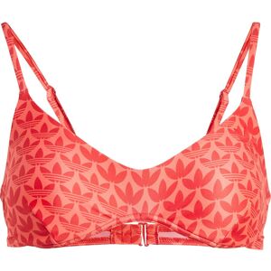 Monogrm Bikini Top Rouge S Femme