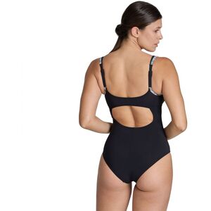 Arena Chiara Strap Swimsuit Noir 40 Femme - Publicité