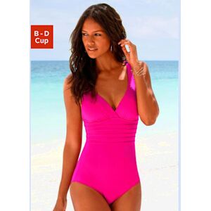 Maillot de bain rubans croisés au dos - LASCANA - fuchsia FUCHSIA 44