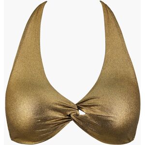 Aubade Sunlight Glow Haut de maillot de bain triangle coques amovibles Antique Gold S - Publicité