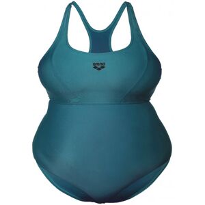 Arena - Women's Solid Swimsuit Control Pro Back Plus - Maillot de bain taille 56/58, bleu/turquoise - Publicité