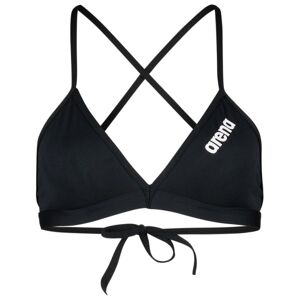 Arena - Women's Team Swim Top Tie Back Solid - Haut de maillot taille 42, noir - Publicité