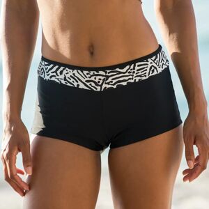 Blancheporte Boxer de bain ventre plat Ivola - BlancheporteL'élégance du noir et blanc tout simplement sur un imprimé animalier très tendance . On aime sa matière recyclée labellisée Global Recycled Standard** qui préserve la nature et les océans. Toutes 